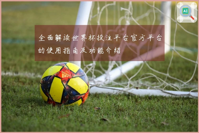 全面解读世界杯投注平台官方平台的使用指南及功能介绍