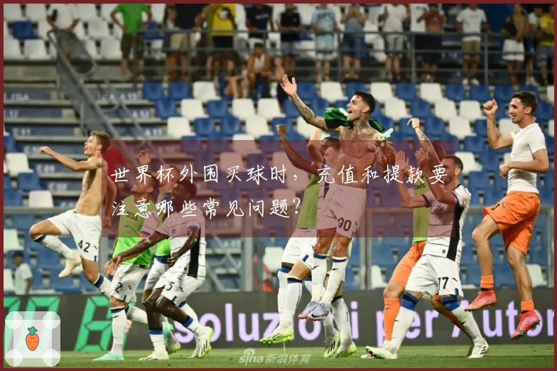 世界杯外围买球时，充值和提款要注意哪些常见问题？